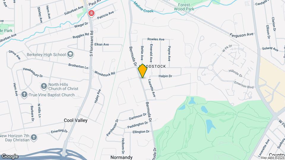 5998 Bermuda Dr Map and Location Details