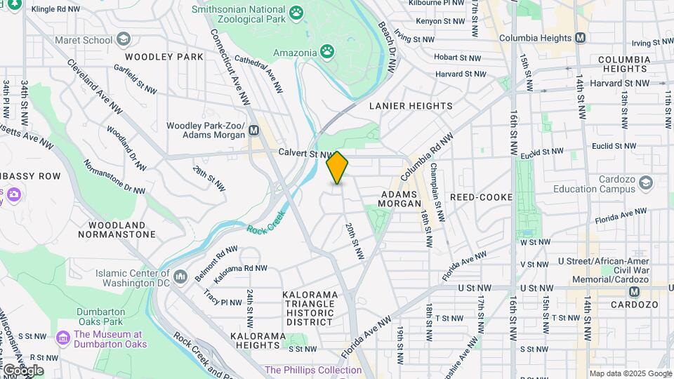 2432 20th St NW Map and Location Details