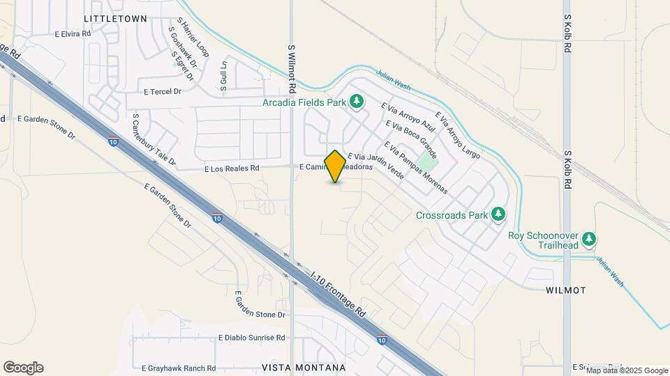 7344 S Avenida Obelo Map and Location Details