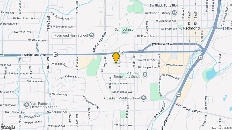 1710 SW Juniper Ave Map and Location Details