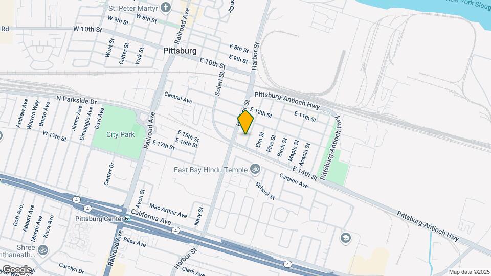 1366 Redwood St Map and Location Details