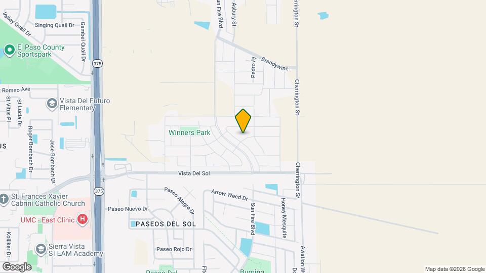 12565 Barbaro Wy Map and Location Details