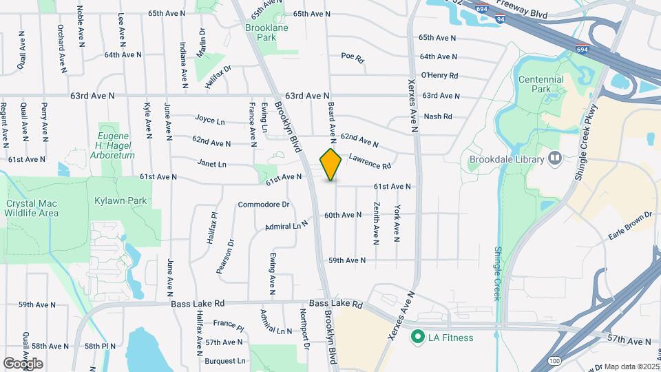 6101 Beard Ave N Map and Location Details