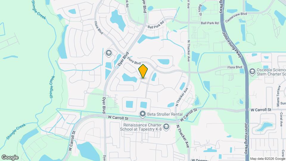 2831 Paige Dr Map and Location Details