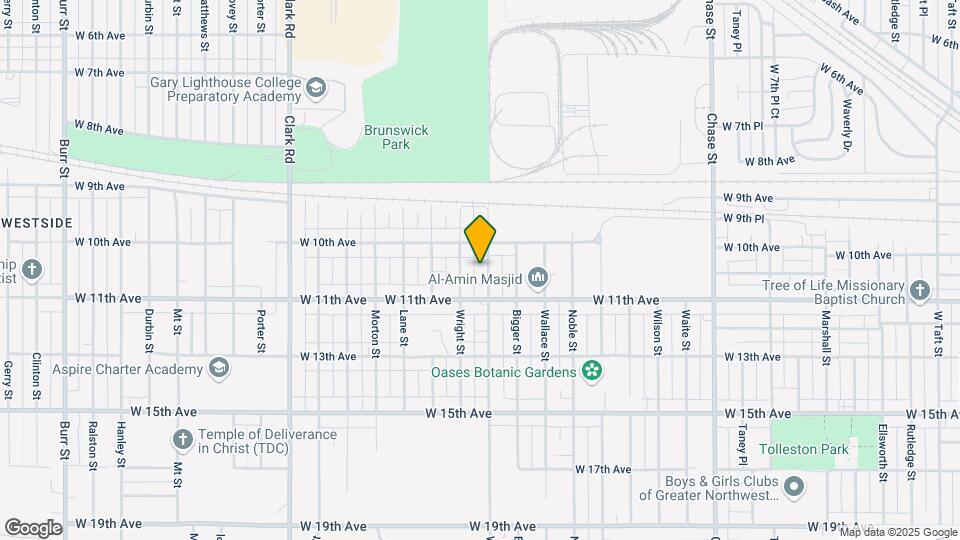 1040 Whitcomb St Mapa y Detalles de la Ubicación