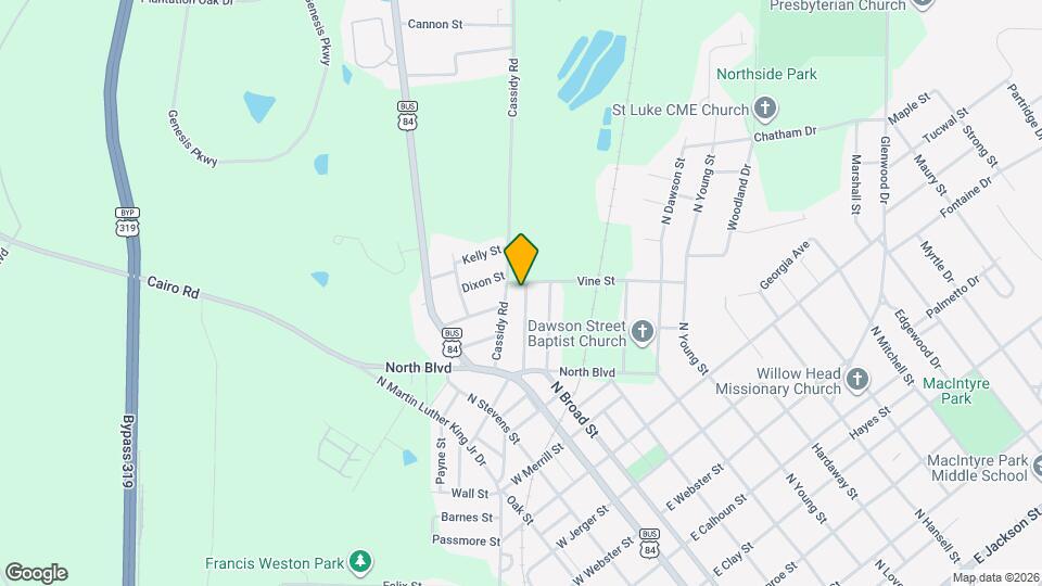 1317 N Short Madison St Map and Location Details