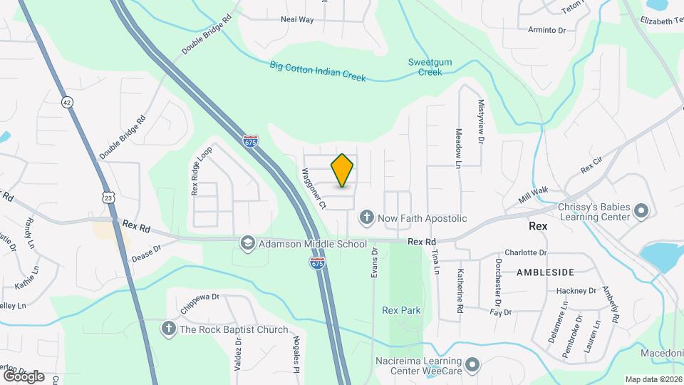 3360 Waggoner Ln Mapa y Detalles de la Ubicación