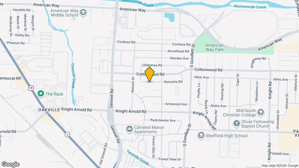4095 Kenosha Rd Map and Location Details