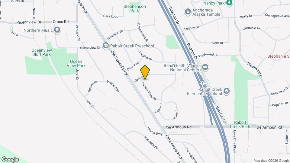 13611 Sunset View St Map and Location Details