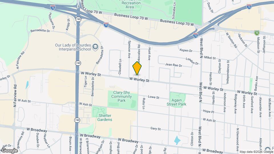 501 Clinkscales Rd Map and Location Details