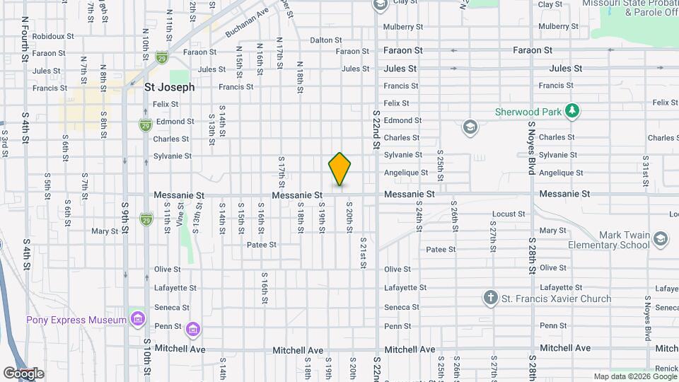 1923 Messanie St Map and Location Details