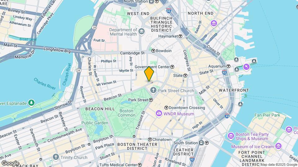 21 Beacon St Map and Location Details