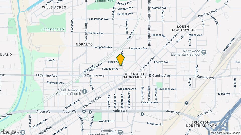 689 Santiago Ave Mapa y Detalles de la Ubicación