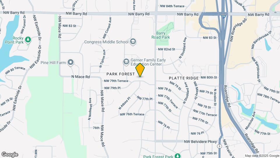 7814 NW 79th Pl Map and Location Details
