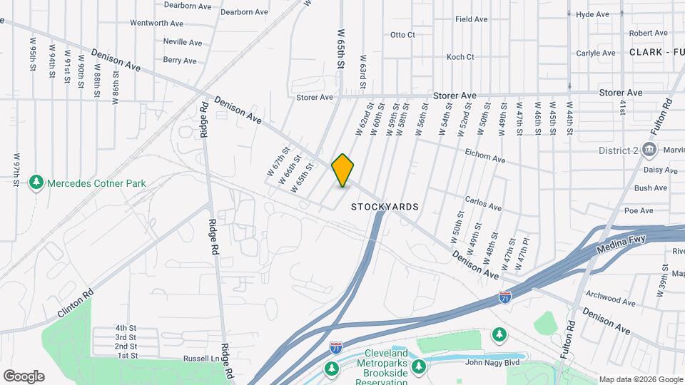 3540 W 61st St Map and Location Details