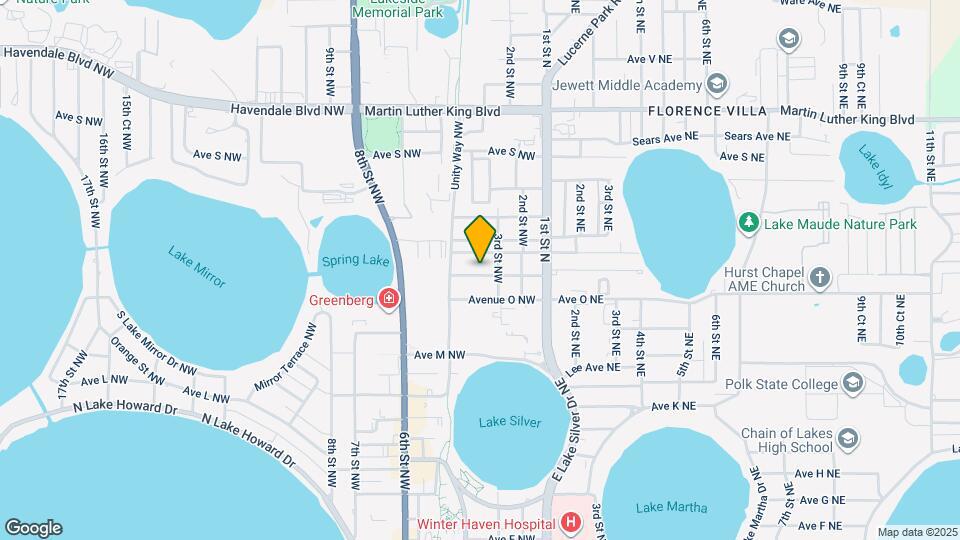 311 Ave P NW Map and Location Details