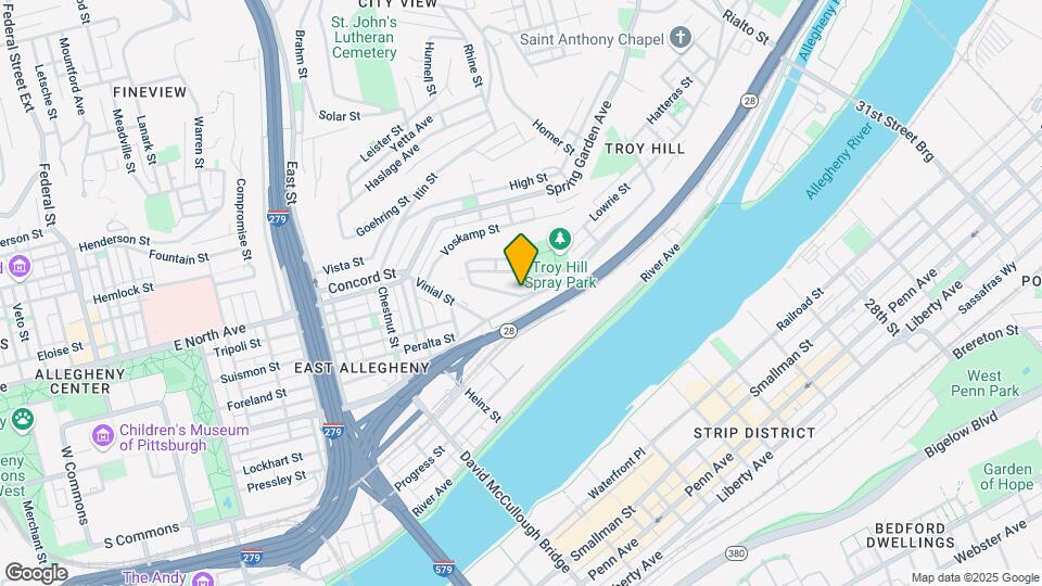 1144 Province St Mapa y Detalles de la Ubicación