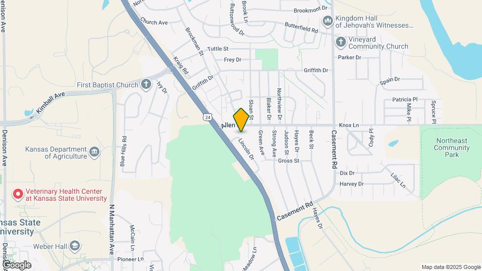 1970 Lincoln Dr Map and Location Details