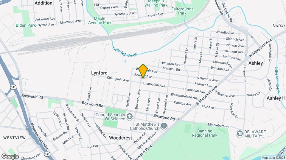 245 Champlain Ave Map and Location Details