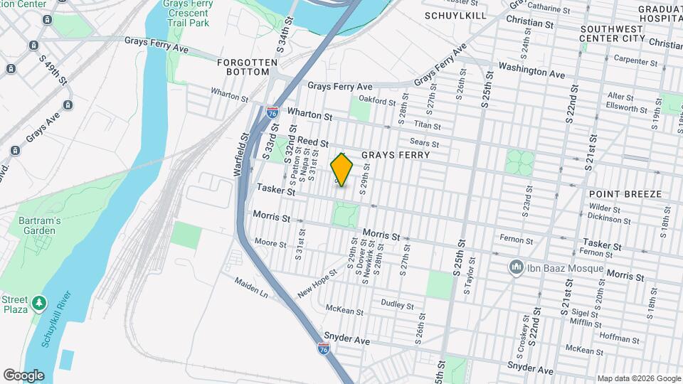 1538 S Myrtlewood St Map and Location Details