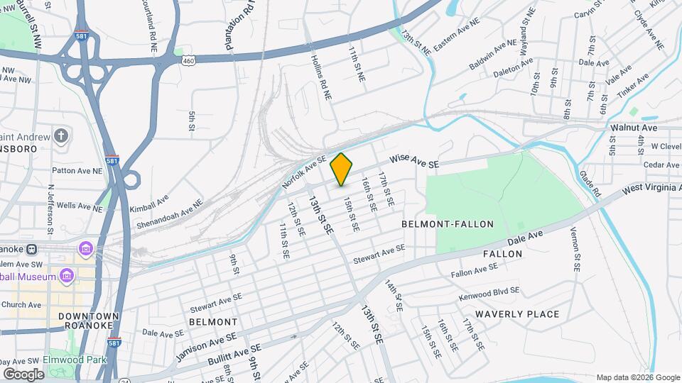 1414 Campbell Ave SE Map and Location Details