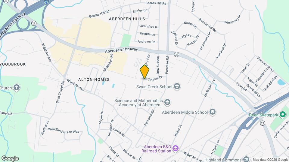 261 Graceford Dr Mapa y Detalles de la Ubicación