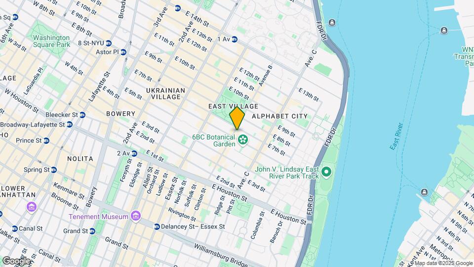 103 Avenue B Mapa y Detalles de la Ubicación