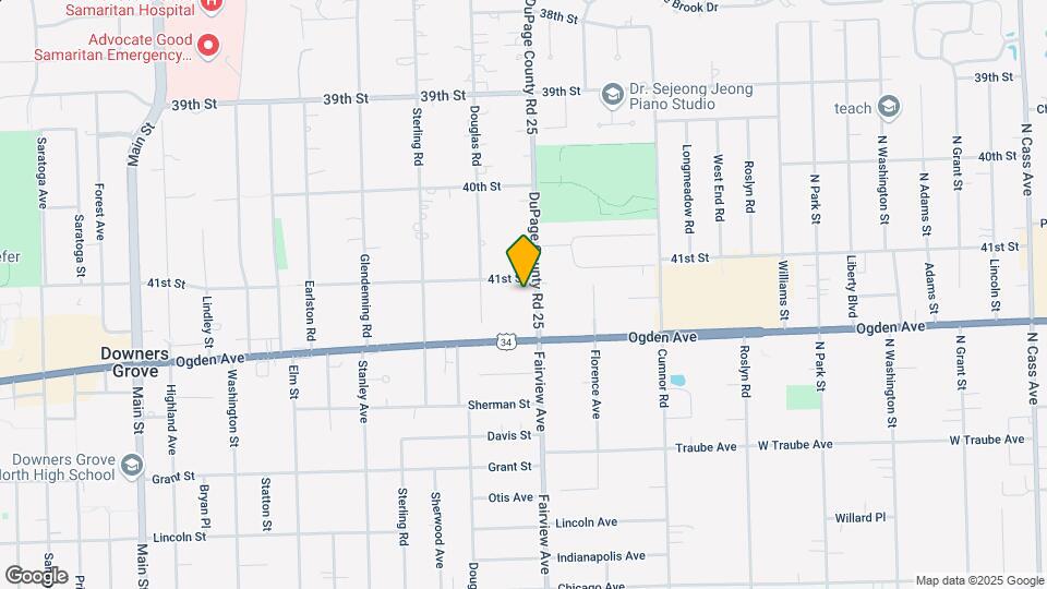 4108 Fairview Ave Map and Location Details