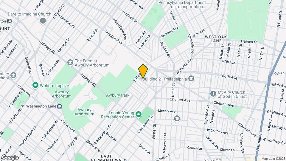 5833 Crittenden St, Unit 1F Mapa y Detalles de la Ubicación