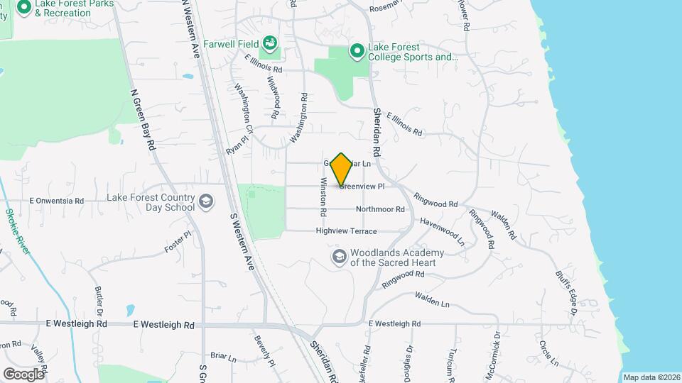 745 Greenview Pl Map and Location Details