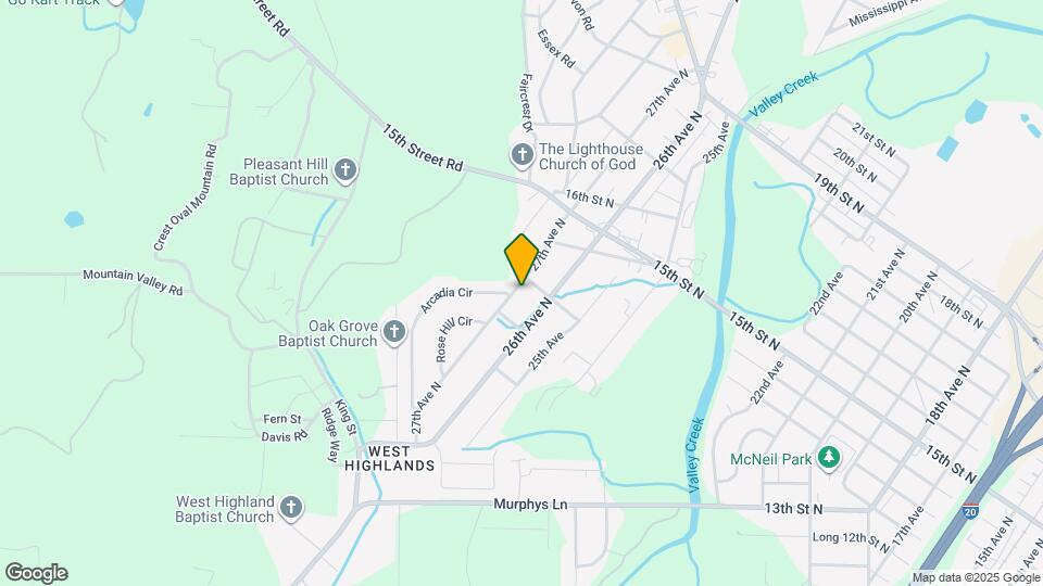 1221 27th Ave N Map and Location Details