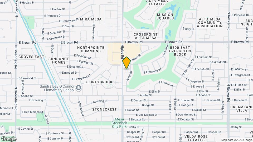 5210 E Elmwood Cir Map and Location Details