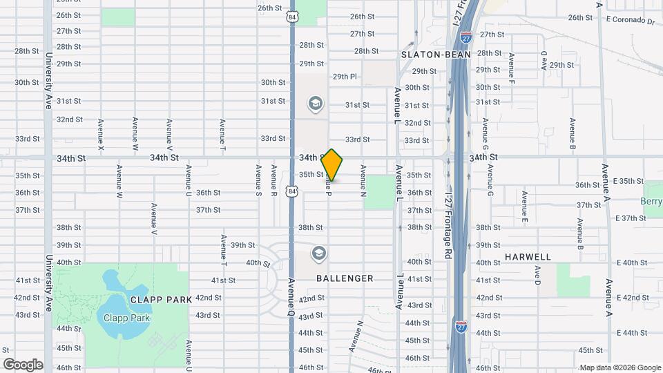 1520 36th St Map and Location Details