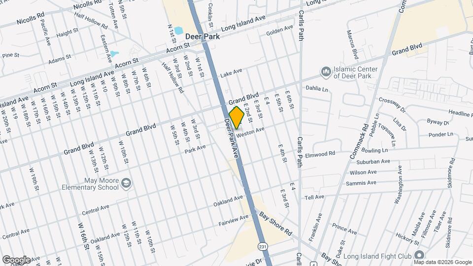 1741 Deer Park Ave Map and Location Details