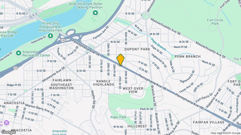 2921 Pennsylvania Ave. SE-Unit -# 4 Map and Location Details