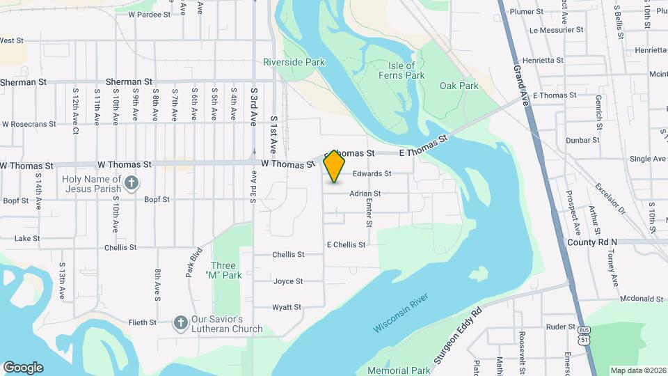 110 Adrian St Map and Location Details