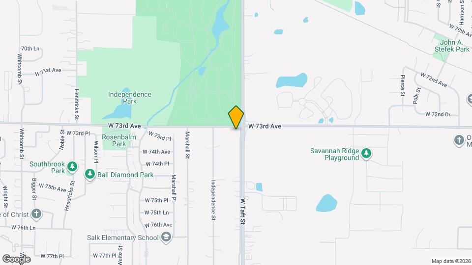 7302 W Taft St Map and Location Details