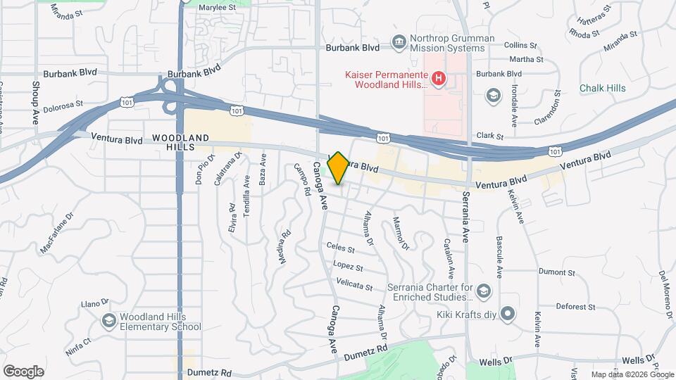 5309 Comercio Way Mapa y Detalles de la Ubicación