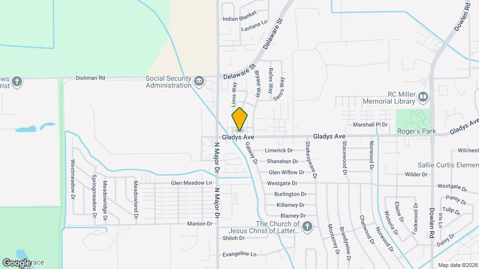 8205 Heartfield Ln Map and Location Details