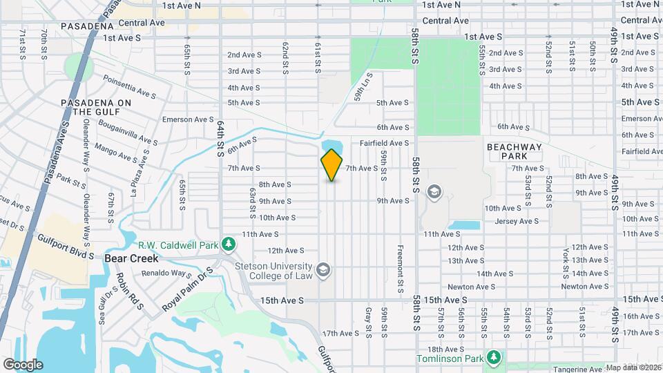 801 Hull St S Map and Location Details