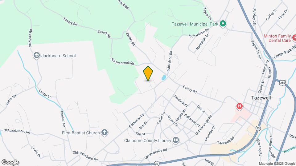 1216 Presnell Dr Map and Location Details