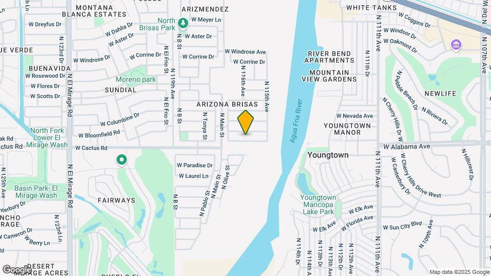 11546 W Wethersfield Rd Map and Location Details