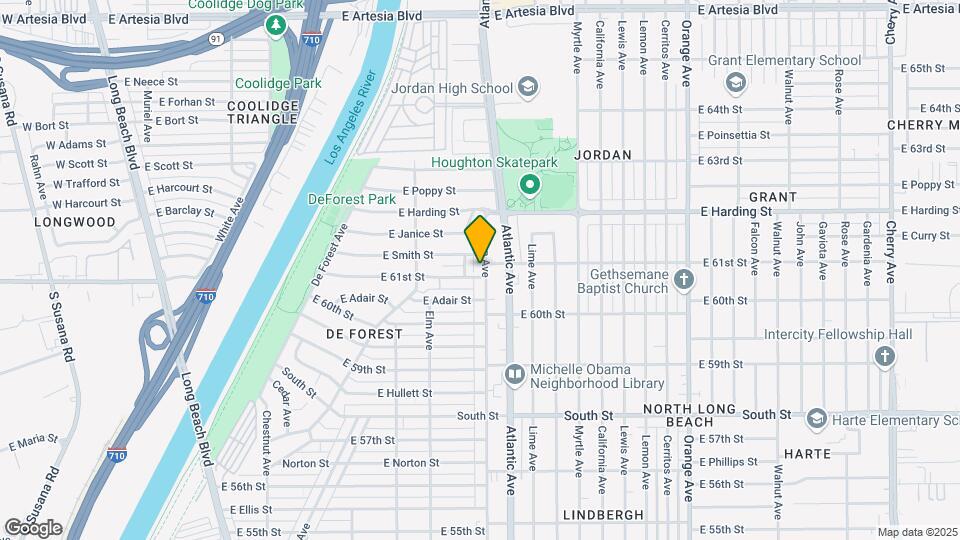 6107 Linden Ave Mapa y Detalles de la Ubicación