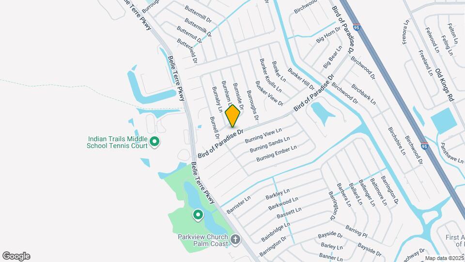 25 Bird of Paradise Dr Map and Location Details