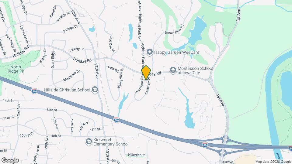 1460 Eastview Dr, Unit 1460 Map and Location Details