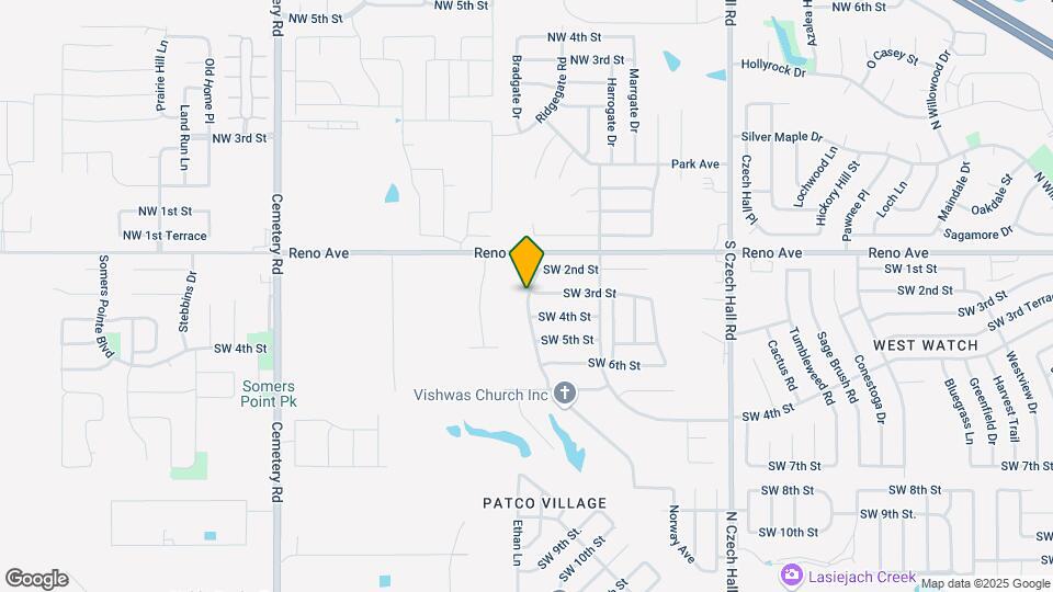 401 S Greengate Dr Map and Location Details