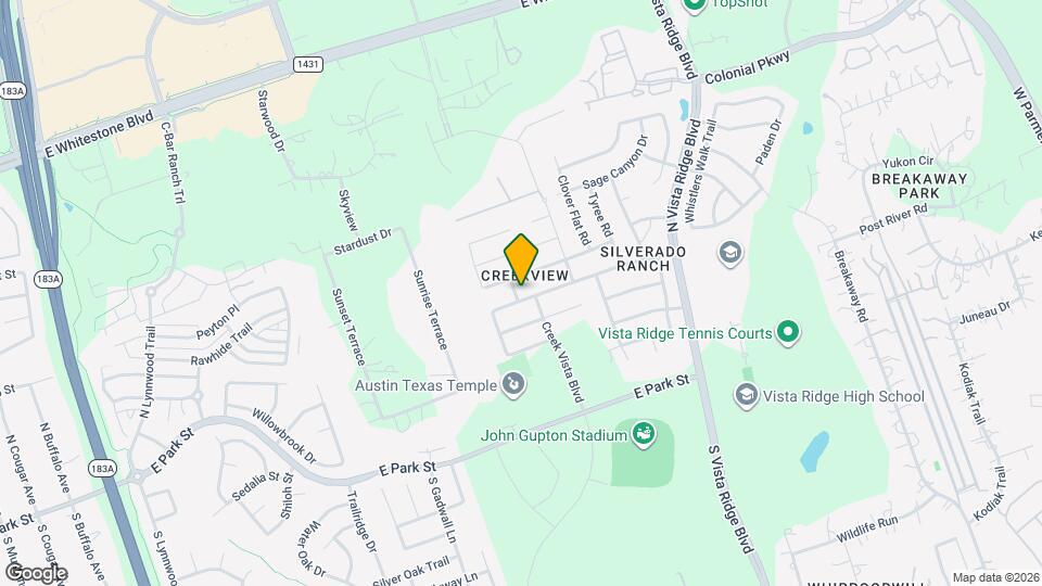 1817 Golden Arrow Ave Map and Location Details