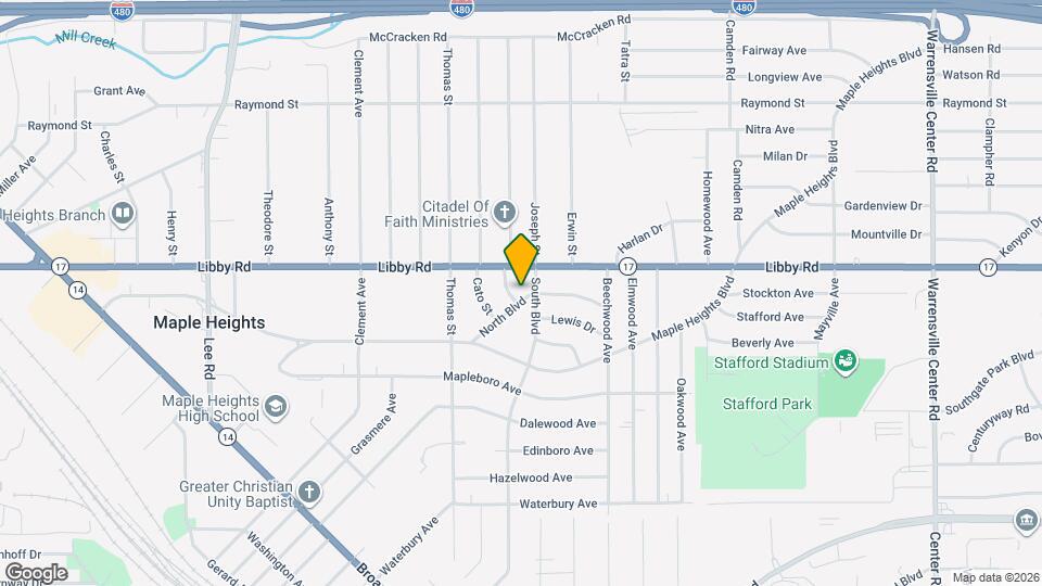 18107 North Map and Location Details