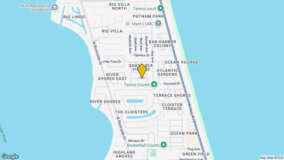 401 Sea Horse Ave Map and Location Details