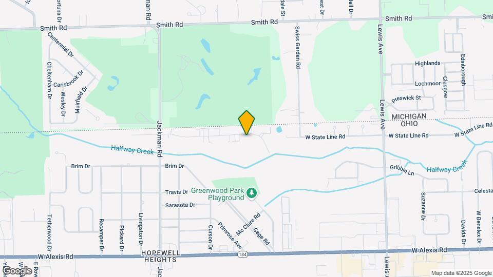 1401 Brooke Park Dr Map and Location Details